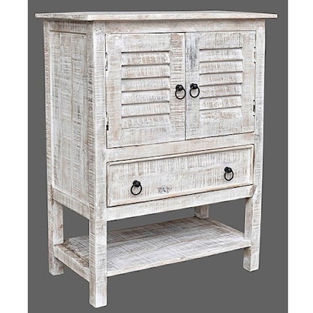 Mango Wood Accent Chest